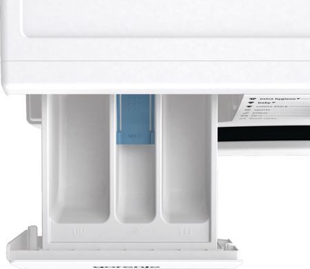 Gorenje Стиральная машина фронтальная, 7кг, 1200, A, 43,5см, дисплей, пар, инвертор, белый WNHPI72SCS фото