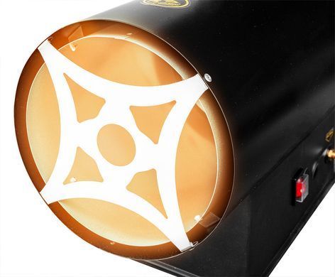 Тепловая пушка Graphite 58GE101 15 кВт газ с пьезорозжигом и защитой от перегрева