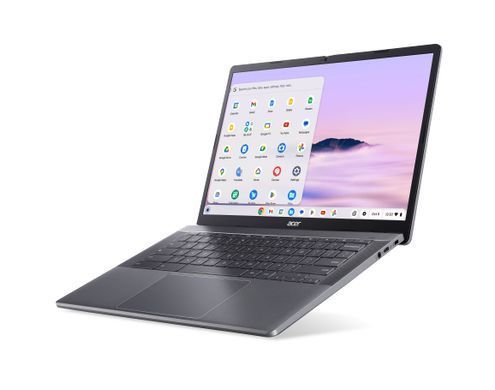 Acer Ноутбук Chromebook Plus CB514-3H 14" WUXGA IPS, AMD R5-7520C, 8GB, F512GB, UMA, ChromeOS, серый NX.KP4EU.002 фото