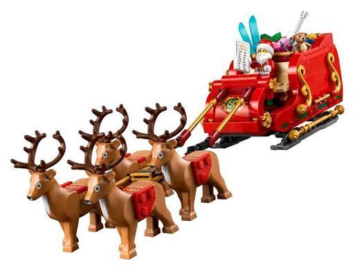 Конструктор LEGO Icons Санки Санты 343 детали (40499)