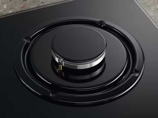 Electrolux Варильна поверхня газова на склі, 60см, чавун, чорний (364053) KGG64362K фото
