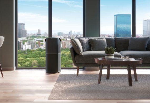 Electrolux Очисник повітря, 129м2, 620м3/год, дисплей, 5-и шаровий HEPA фільтр, Wi-Fi, 9 режимів, сірий (379206) PA91-604DG фото
