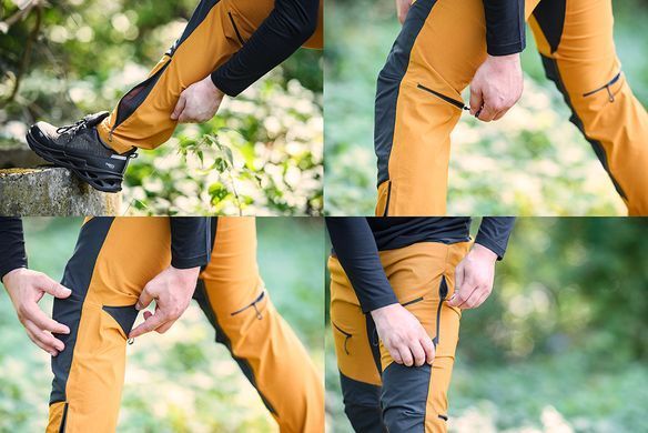 Робочі штани NEO TOOLS 81-291 OUTDOOR, гірчичні, 4-Way Stretch XL
