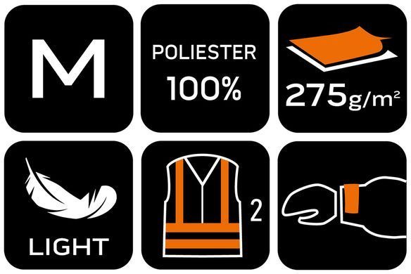Сигнальная куртка NEO TOOLS 81-702 (класс 2 EN ISO 20471) &ndash; желто-черная, Softshell M