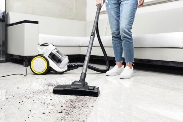 Karcher Пылесос VC 3 Plus Premium, 1600Вт, конт пыл -0.9л, вес-4.4кг, HEPA 13, белый 1.198-060.0 фото