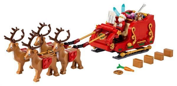 Конструктор LEGO Icons Санки Санты 343 детали (40499)