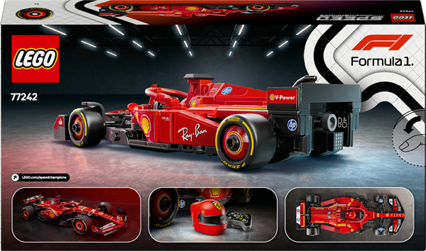 Конструктор LEGO Speed Champions Автомобіль для перегонів F1 Ferrari SF-24, 275 деталей (77242)