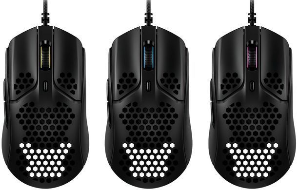HyperX Мишь Pulsefire Haste, RGB, USB-A, черный 4P5P9AA фото
