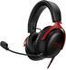Гарнітура ігрова HyperX Cloud III, mini-jack/USB-A/USB-C, 1.2м/1.3м, чорно-червоний (367877) 727A9AA