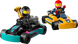 Конструктор LEGO City Картинг і гонщики 99 деталей (60400)