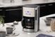 Кофеварка капельная Russell Hobbs Luna Stone, 1.5л, молотая, LED-дисплей, подогрев чашек, черно-серебристый 26990-56
