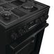 Gorenje Плита комби, 70л, 50x60см, дисплей, чугун, черный GK5C42BF
