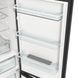 Gorenje Холодильник с нижн. мороз. камерой 185х60х60см, 2 дв., 204(96)л, А++, NoFrost+ , LED дисплей, Зона св-ти, черный NRK6192ABK4