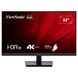 27 "16: 9 SuperClear VA Monitor, 3840 x 2160, 60 Гц, 4 мс, HDMI 2.0 (с HDCP 2.2): 2, DisplayPor Wiewsonic VA3208-4K-HD 3732898