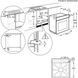 Electrolux Духовой шкаф электрический, 72л, А+, пар, дисплей, конвекция, пиролиз, ф-ция пароварки, телескопические направляющие, черный KOCBP39H