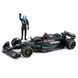 Автомодель з фігуркою - MERCEDES-AMG F1 W14 E PERFORMANCE (1:24) 18-28037