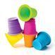 Тактильна Іграшка Fat Brain Toys Suction Kupz М'які чашки 6 шт. (F183ML) dt_13640