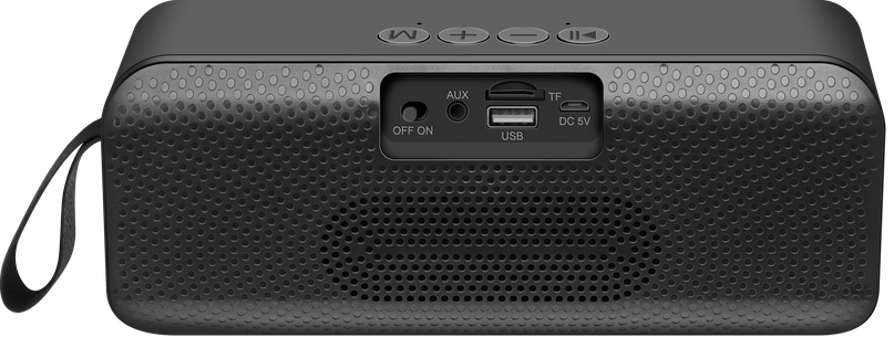 Портативна акустика DEFENDER (65301)Q1 10Вт, Light/FM/microSD/USB, чорний 65301 фото