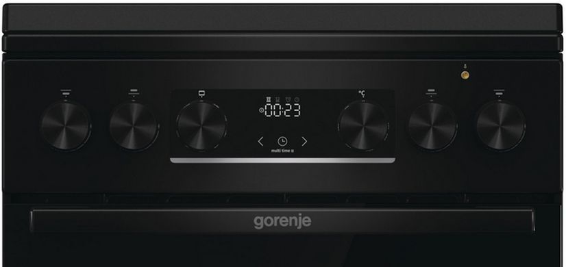 Gorenje Плита комби, 70л, 50x60см, дисплей, чугун, черный GK5C42BF фото