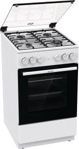 Плита Gorenje комбінована, 68л, 50x60см, білий GK5A21WH фото