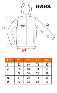 Куртка Neo Tools 81-553-XXL, Softshell, Водонепроникна