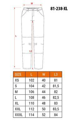 Рабочие брюки Neo Tools 81-238 HD Slim XL