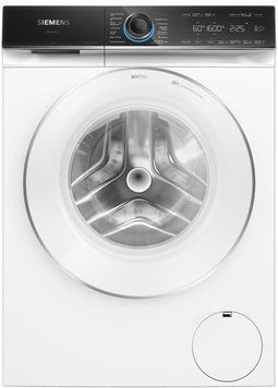 Siemens Стиральная машина фронтальная, 10кг, 1600, A+++, 60см, дисплей, Home Connect, I-Dos, белый WG56B2A0UA фото