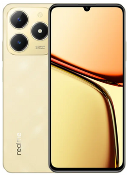 Смартфон REALME C61 8/256Gb NFC (золотистий) RMX3930 8/256 gold фото