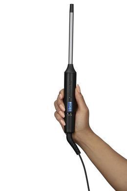 Remington Плойка Pro Tight Curl Wand, 25Вт, темп.режимов-10, D-10mm, 130-220С, дисплей, керамика, турмалин , серо-черный CI6X10 фото