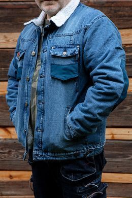 Робоча куртка DENIM, утеплена, розмір M