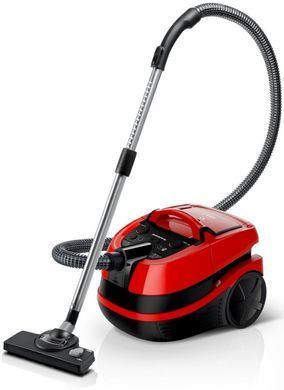 Bosch Пилосос миючий, 2100Вт, НЕРА13, турбощітка, червоний (363286) BWD421PET фото