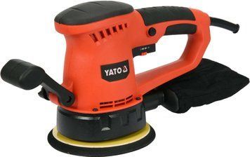 Шлифмашина эксцентриковая сетевая YATO YT-82207; 230 В, 450 Вт, платформа- &Oslash;= 150 мм YT-82207 фото