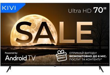 Телевидение 70 "" Ухд, умный телевизор Kivi 70u760qb 3723728 фото