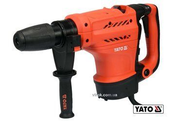 Молот відбійний SDS-MAX мережевий YATO : P= 1300 Вт, J= 20 Дж. &Oslash;&le; 150 мм (бетон) YT-82131 фото