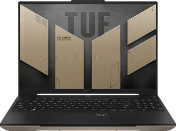 ASUS Ноутбук TUF A16 FA617NSR-N4127 16" QHD+ IPS, AMD R7-7435HS, 16GB, F512GB, AMD7600S-8, NoOS, Бежевый 90NR0JM1-M005W0 фото