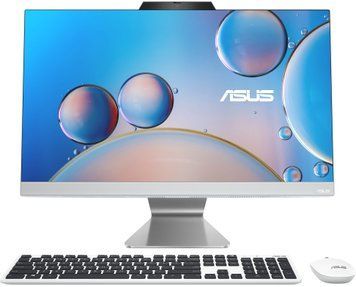 ASUS Комп'ютер персональний моноблок A3402WVAK-WPC0950 23.8" FHD AG, Intel 5-120U, 16GB, F512GB, UMA, WiFi, кл+м, без ОС, білий (382746) 90PT03T1-M018D0 фото