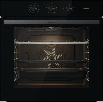 Gorenje Духова шафа електрична, 77л, A+, чорний (378531) BO6727E03BG фото