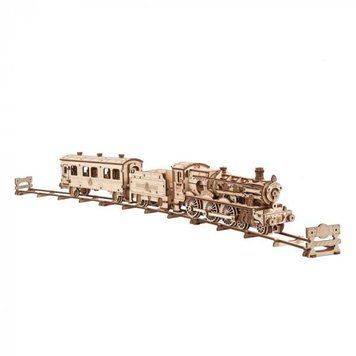 Деревянный механический 3D конструктор Ugears Хогвортс экспресс (70176) dt_93642 фото