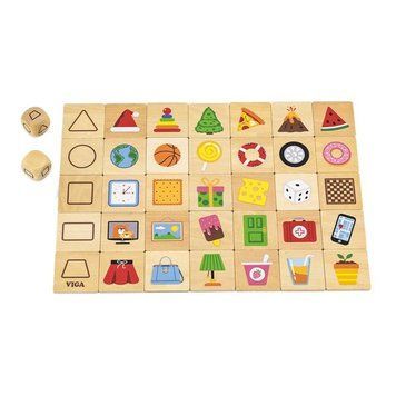 Дерев'яний пазл-гра Viga Toys Вивчаємо форми (44506) dt_9115 фото