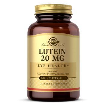 Лютеїн Solgar (Lutein) 20 мг 60 капсул