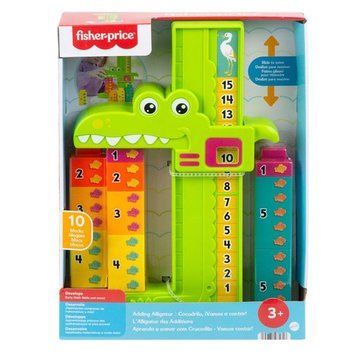 Набір для рахування Fisher-Price Вчимося разом Яскравий алігатор (JCT13) dt_158534 фото