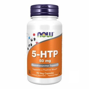 5-HTP 50mg - 90 vcaps Now Food 5-HTP Now Foods 50 мг (90 капсул) &mdash; Сон та настрій