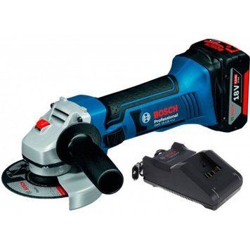 Акумуляторна кутова шліфувальна машина Bosch GWS 18-125 V-LI + акумулятор GBA 18 В 4.0 A(0615990L6G) 0615990L6G фото