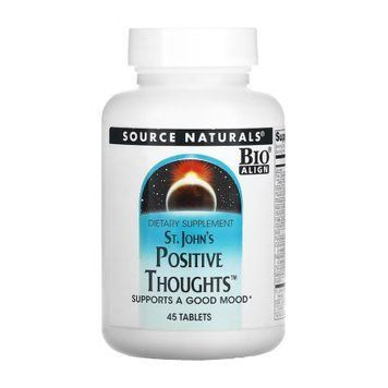 St. John's Positive Thoughts&trade; - Комплекс Звіробій Positive Thoughts &mdash; Антистрес та настрій