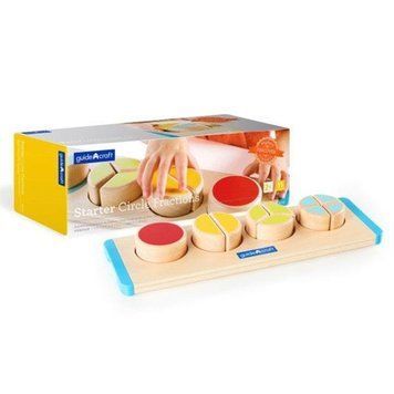 Дерев'яний пазл-сортер Guidecraft Manipulatives Сектори круга (G6739) dt_2187 фото