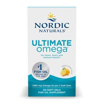 Ultimate Omega - 60 softgels Nordic Naturals / Ультимейт Омега