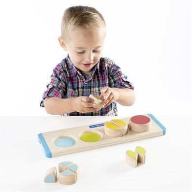 Дерев'яний пазл-сортер Guidecraft Manipulatives Сектори круга (G6739) dt_2187 фото