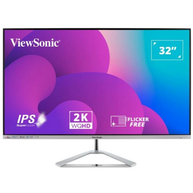 31.5" 16:9 SuperClear IPS РК монітор, 2560х1440, 75 Гц, 4 мс (GtG), AdaptiveSync, HDR10, 2xHDMI 1.4/ VIEWSONIC VX3276-2K-MHD-2 3722685 фото