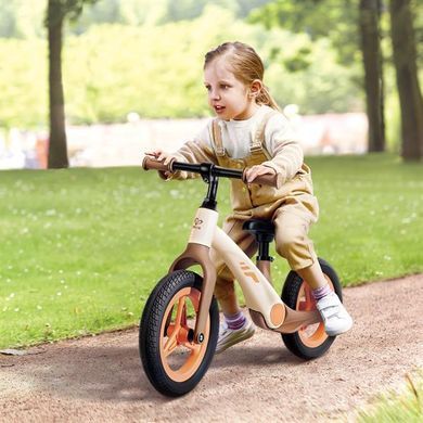 Беговел Hape двухколесный 12" бежевый (E1210), Бежевый