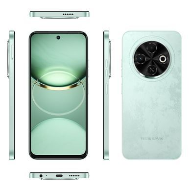 TECNO Смартфон Spark 30C (KL5n) 6.67" 4/128ГБ, 2SIM, 5000мА&bull;год, Magic Skeen Green (382222) 4894947051807 фото